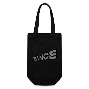 Lettrage Club Trance Techno - Sac à bouteille - noir - Devant