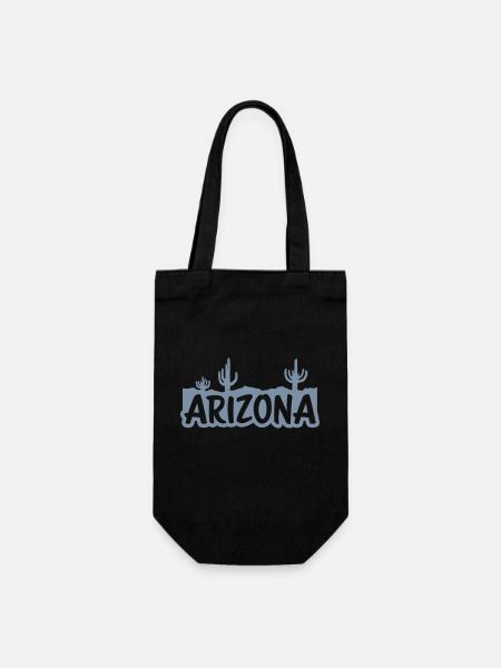 États-Unis Arizona Paysage désertique - Sac à bouteille - noir
