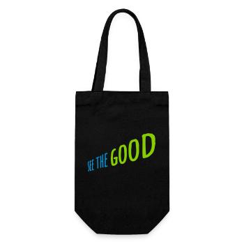 voir la bonne citation - Sac à bouteille - noir - Devant