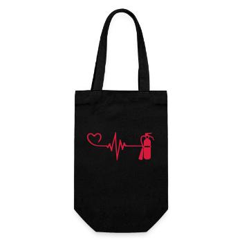 Extincteur Pulse Heart Love - Sac à bouteille - noir - Devant