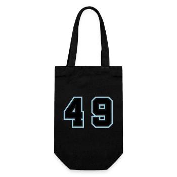 49 Symbole numérique - Sac à bouteille - noir - Devant