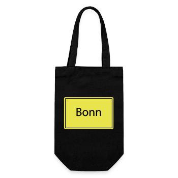 Panneau de place Bonn - Sac à bouteille - noir - Devant