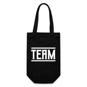 team 01 - Geschenkbeutel für Flaschen - Schwarz - Vorne