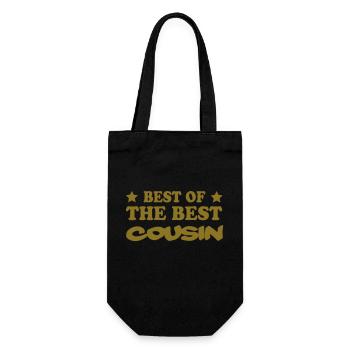 BEST OF THE BEST COUSIN - Sac à bouteille - noir - Devant