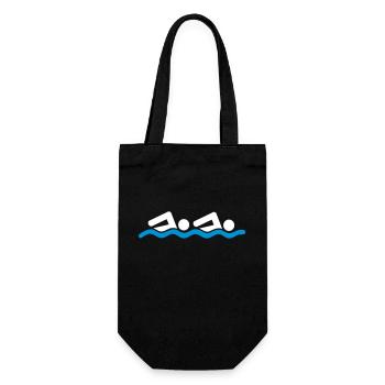 nager - Sac à bouteille - noir - Devant