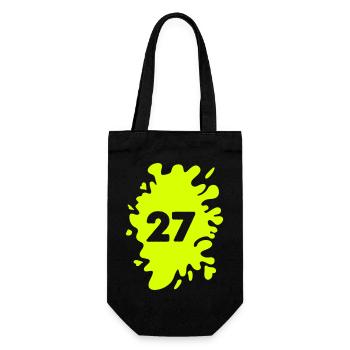 blob 27 - Gift Bag for Bottles - black - Front