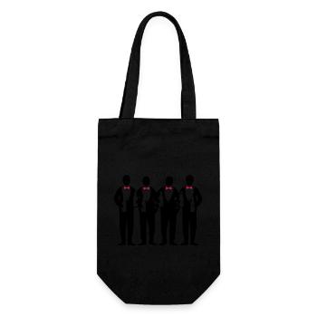 Marié Equipe Party Bachelors - Sac à bouteille - noir - Devant