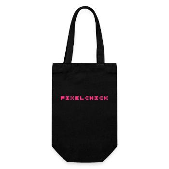 Poussin Pixel - Sac à bouteille - noir - Devant