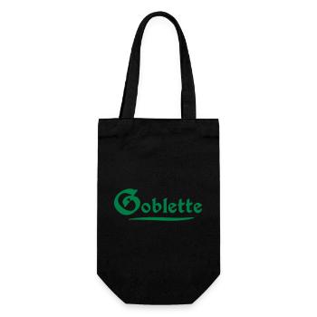 Goblette - Gift Bag for Bottles - black - Front