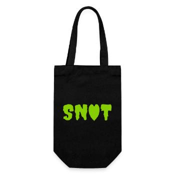 SNOT LOVE - Gift Bag for Bottles - black - Front