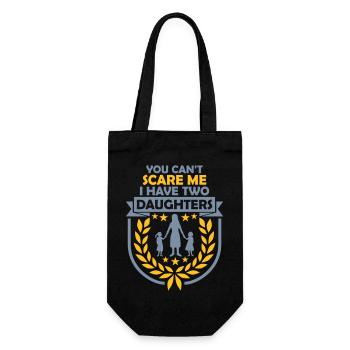 J’ai deux filles - Sac à bouteille - noir - Devant