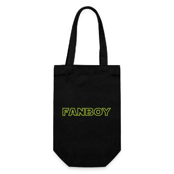 FANBOY - Gift Bag for Bottles - black - Front