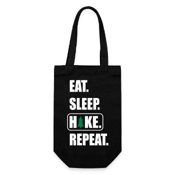 wander - Gift Bag for Bottles - black - Front