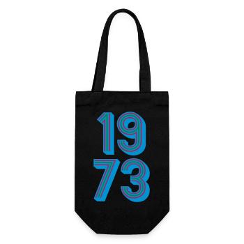 1973 Année de naissance | Couleurs changeantes - Sac à bouteille - noir - Devant