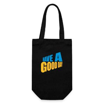 Bonne journée - Sac à bouteille - noir - Devant