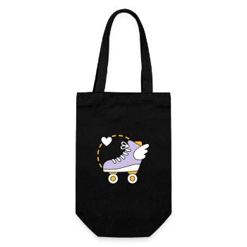 It's like floating. - Gift Bag for Bottles - black - Front
