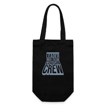Leader Cousin Crew Team - Gift Bag for Bottles - black - Front