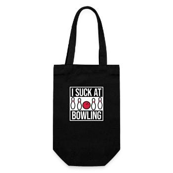 Je suis nul au bowling - Sac à bouteille - noir - Devant