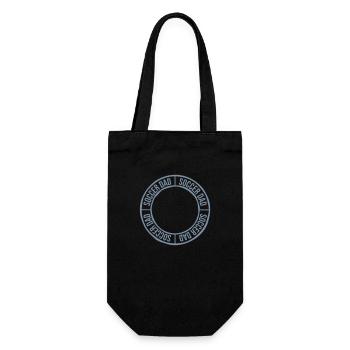 District Soccer Dad Logo - Gift Bag for Bottles - black - Front