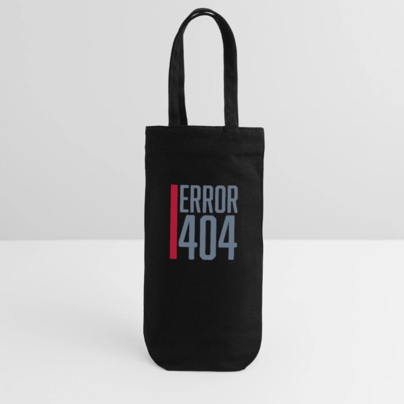 Error Code Error 404 Gift Bag for Bottles