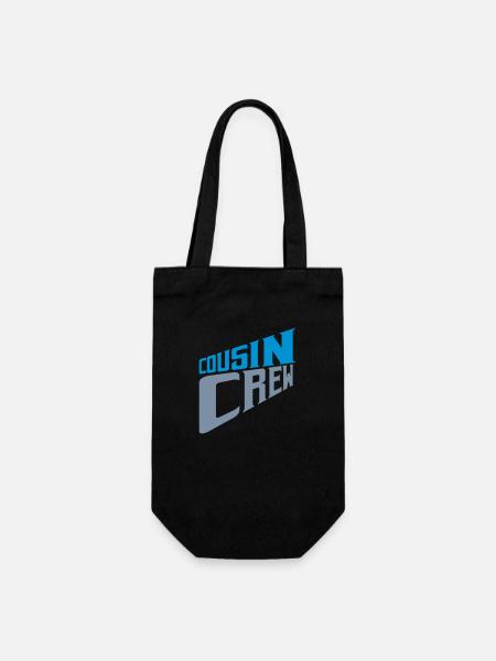 Logo de l’équipe Cousin Crew - Sac à bouteille - noir