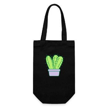 3 Plantes de cactus Épineux Cactus épineux Désert - Sac à bouteille - noir - Devant