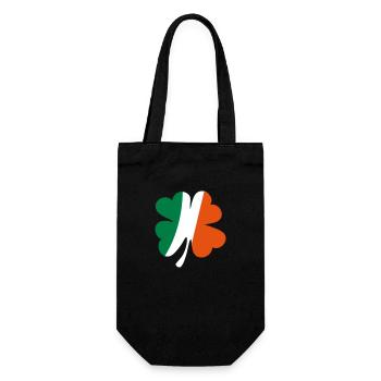 Irland - Geschenkbeutel für Flaschen - Schwarz - Vorne