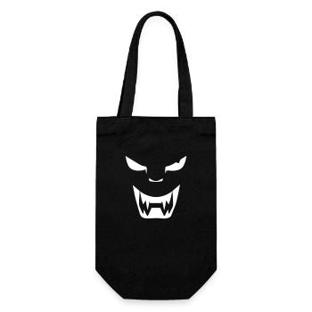 Demon - Gift Bag for Bottles - black - Front