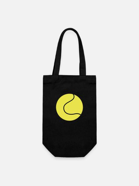 définir la forme de la simple balle de tennis - Sac à bouteille - noir