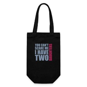 J’ai deux filles - Sac à bouteille - noir - Devant
