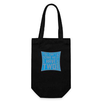 J’ai deux filles - Sac à bouteille - noir - Devant