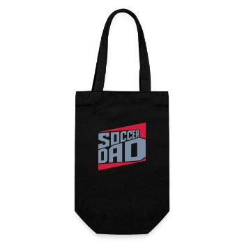 Cool Soccer Dad Logo - Gift Bag for Bottles - black - Front