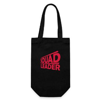 Squad Leader Design Logo - Sac à bouteille - noir - Devant