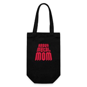 Heavy Metal Mom Logo - Gift Bag for Bottles - black - Front