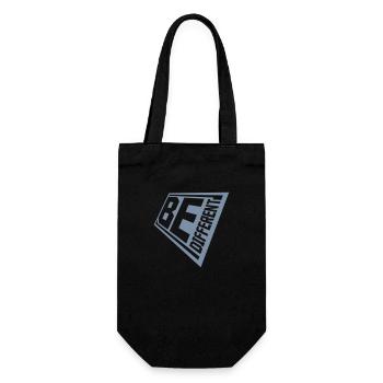 Be different Logo Design - Gift Bag for Bottles - black - Front
