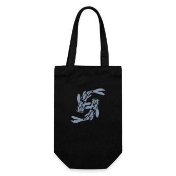 Conception 2 Koi Fish - Sac à bouteille - noir - Devant