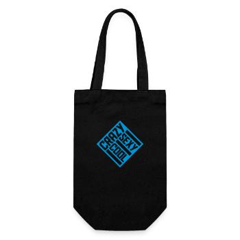crazy sexy cool Design - Geschenkbeutel für Flaschen - Schwarz - Vorne
