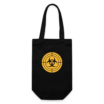 Biohazard Sight Zombie Hunter - Gift Bag for Bottles - black - Front