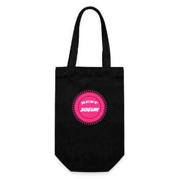 FRERE SOEUR BROTHER SISTER - Sac à bouteille - noir - Devant