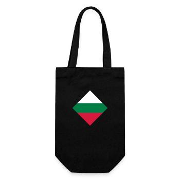 Bulgarien - Geschenkbeutel für Flaschen - Schwarz - Vorne