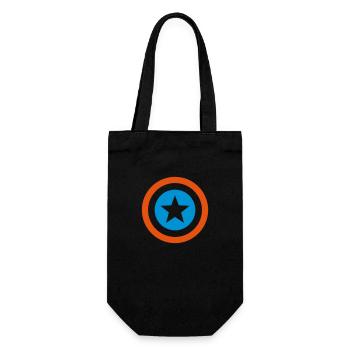 Design Étoile 1 - Sac à bouteille - noir - Devant