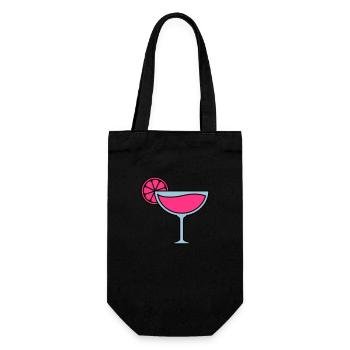 cocktail - Sac à bouteille - noir - Devant