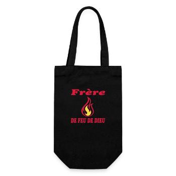 Frère DE FEU DE DIEU - Sac à bouteille - noir - Devant