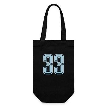 33 - Gift Bag for Bottles - black - Front