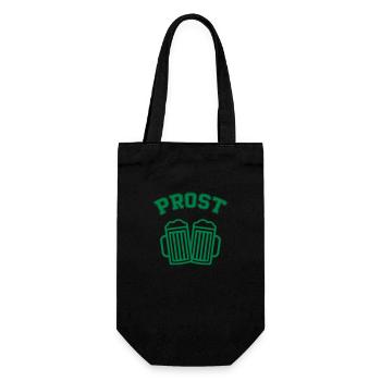 Beer Cheers - Gift Bag for Bottles - black - Front