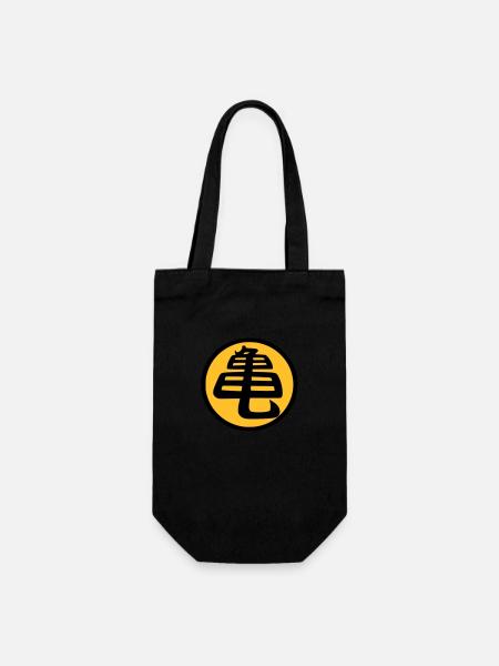 Kame (tortue) - Sac à bouteille - noir
