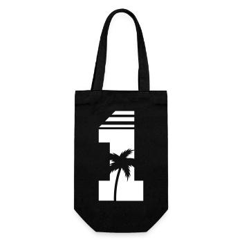 1 Lame - Sac à bouteille - noir - Devant
