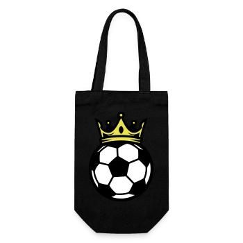 Couronne de ballon de football - Sac à bouteille - noir - Devant