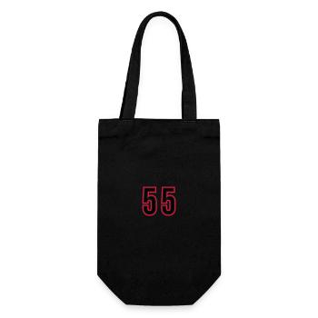 Maillot 55 Années Chiffres - Sac à bouteille - noir - Devant