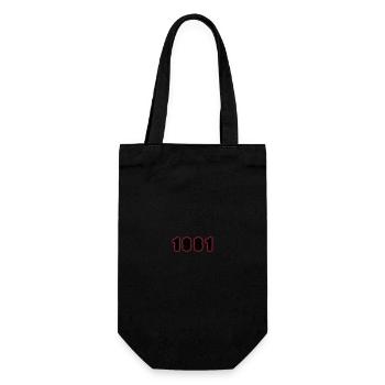 1981 Year Birthday - Gift Bag for Bottles - black - Front